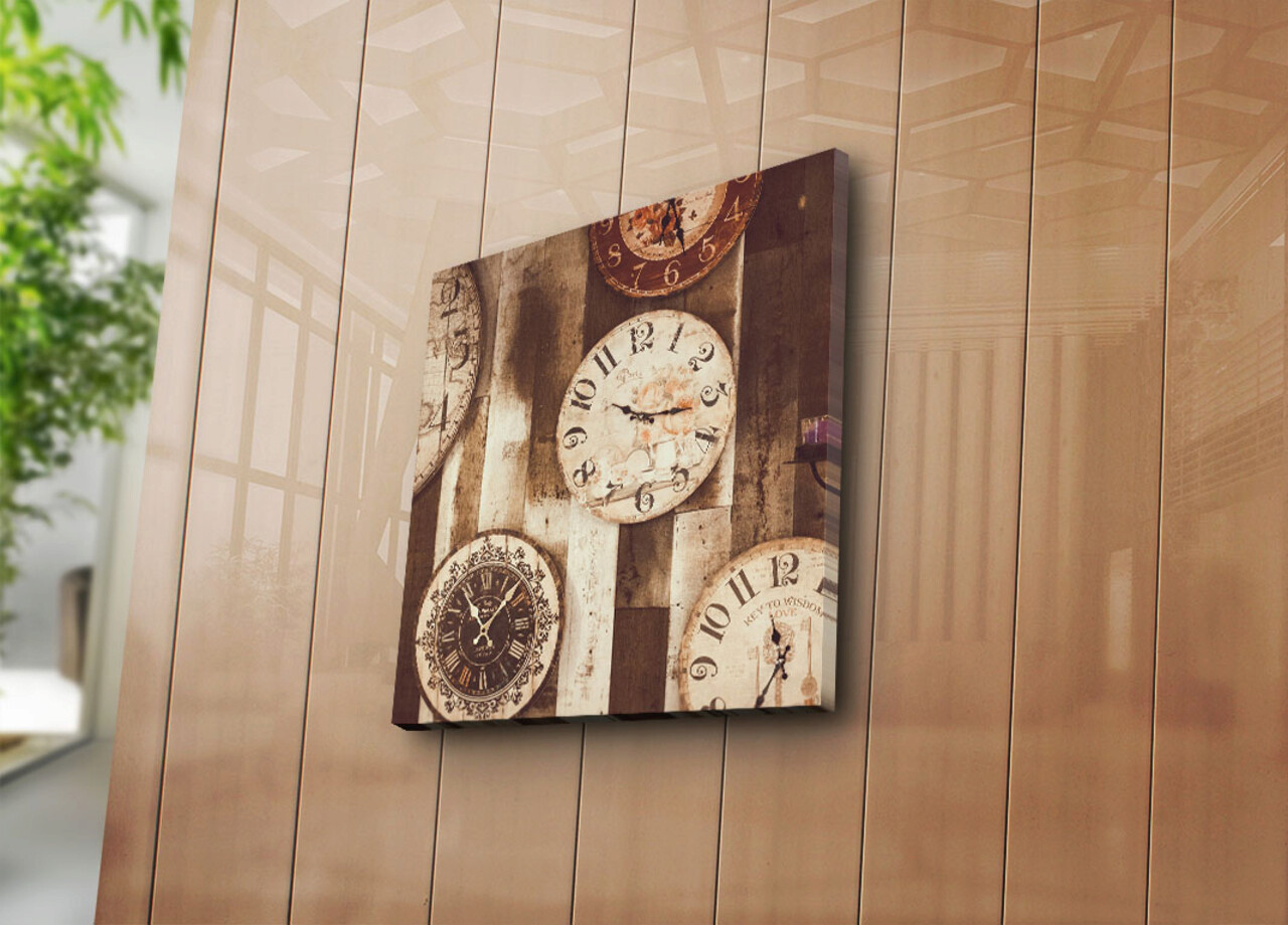 Tablou decorativ, 4545K-109, Dimensiune: 45 x 45 cm, Multicolor - imagine 5